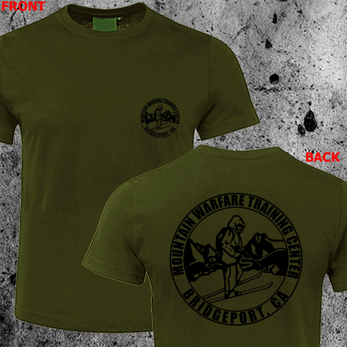 Mountain Warfare Training Center Bridgeport T-SHIRT gallery