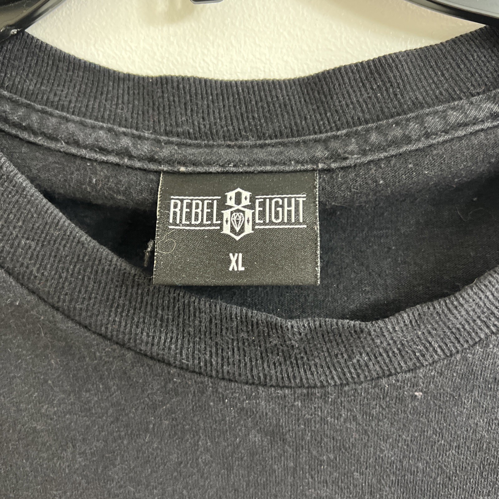 Rebel 8 Eight Graphic T Shirt Men's XL Short Sleeve Front Graphic Rebel8 gallery