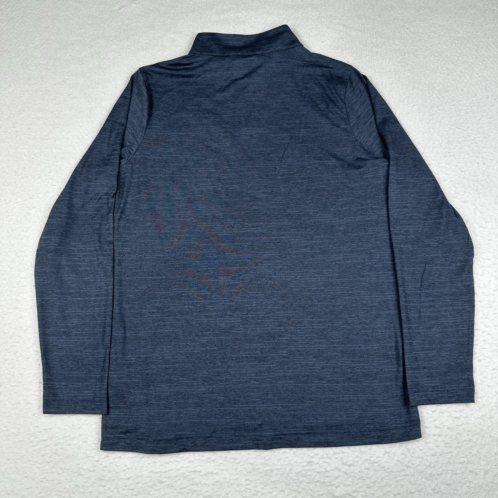 Travis Mathew 1/4 Zip Pullover Men’s M Long Sleeve Performance Golf Shirt Blue gallery
