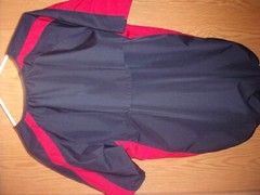 BASEBALL COOPERS TOWN DREAMS PARK black n red pullover lightweight S WINDBREACKE