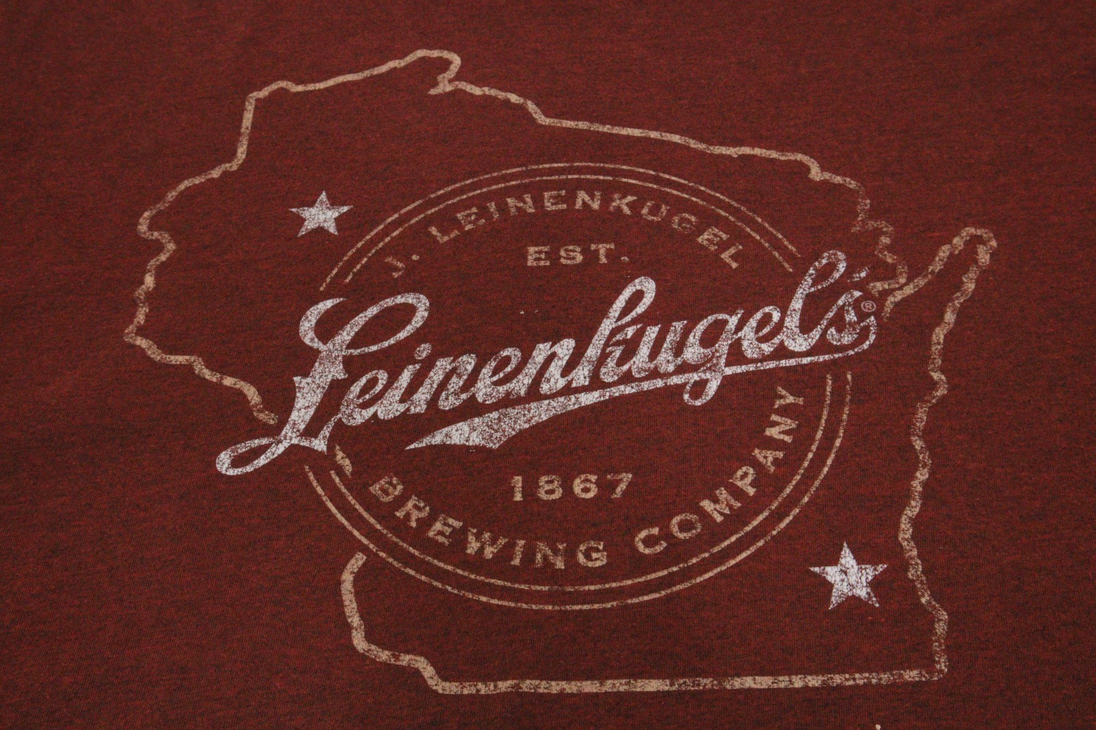Tee Luv Leinenkugel's Wisconsin Brewing Company Graphic T-Shirt Men's 2XL T0386 gallery