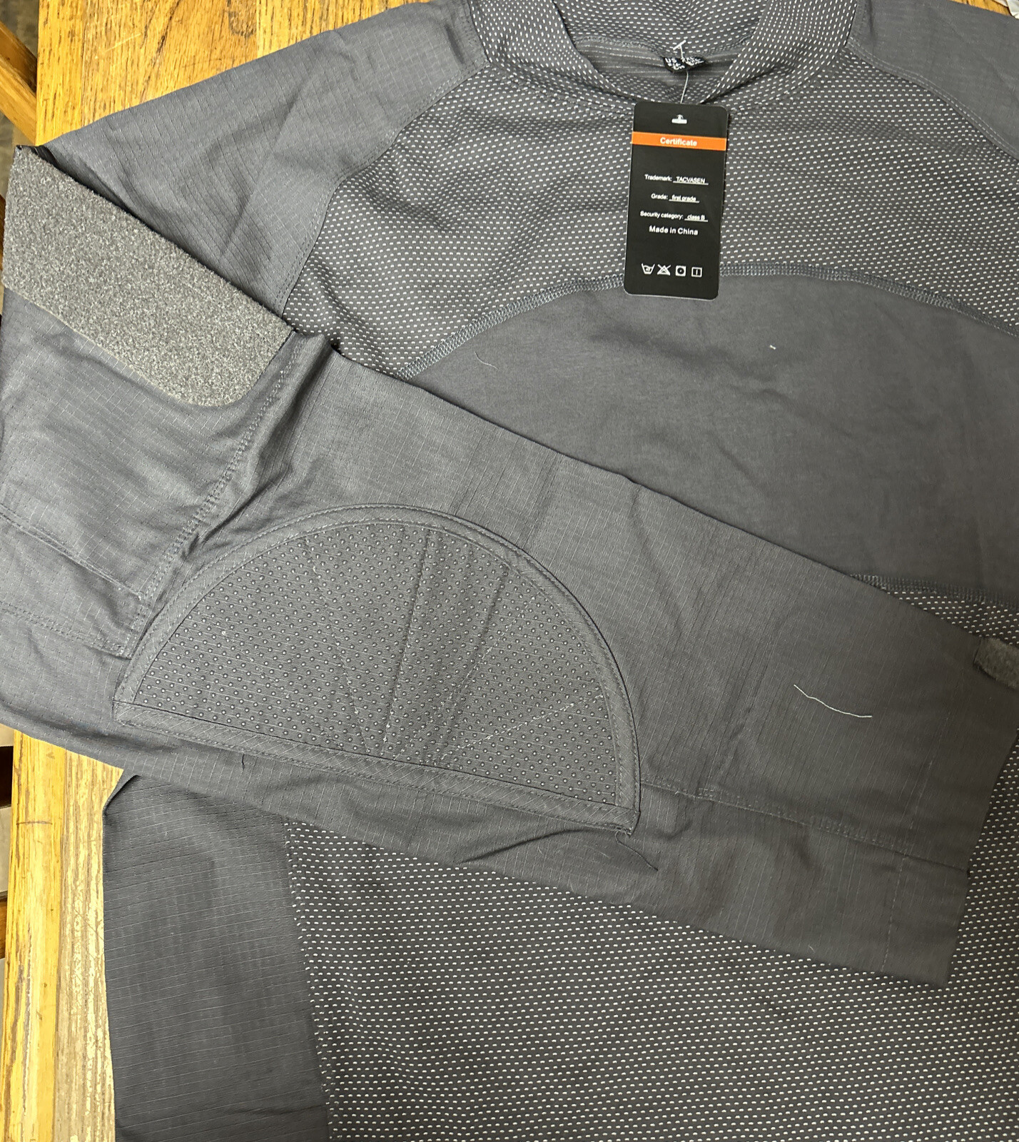 TacVasen Tactical Shirt Men’s 2XL First Grade Class B Long Sleeve Mock Neck gallery