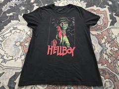 Hellboy Mike Mignola Comic Art L T-Shirt Dark Horse Liz Sherman Tee