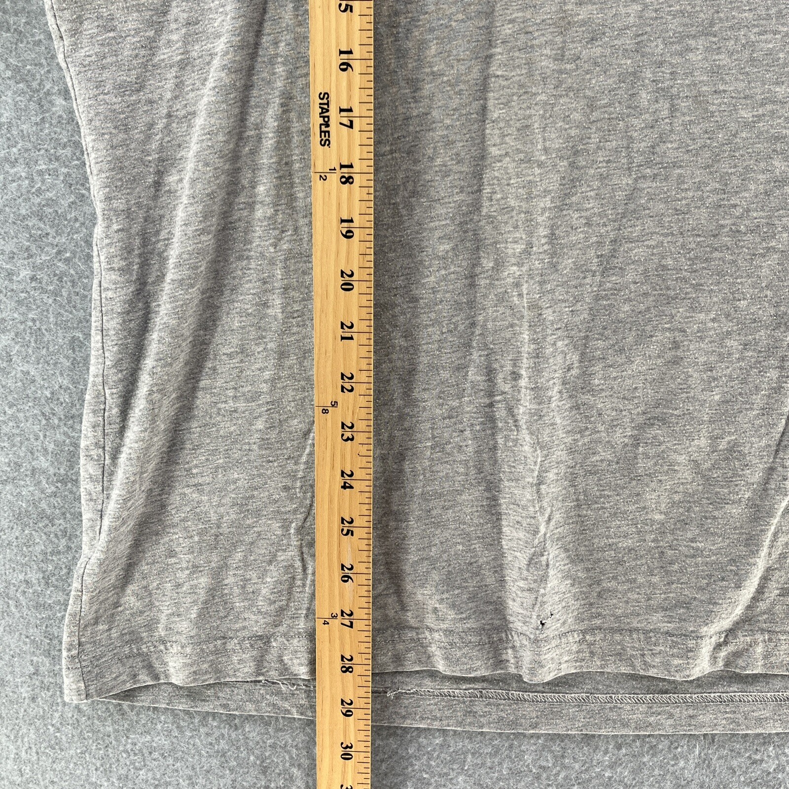 Hurley Mens T-Shirt Large L Graphic Logo Short Sleeve Gray Blended Fabric Camisa gallery