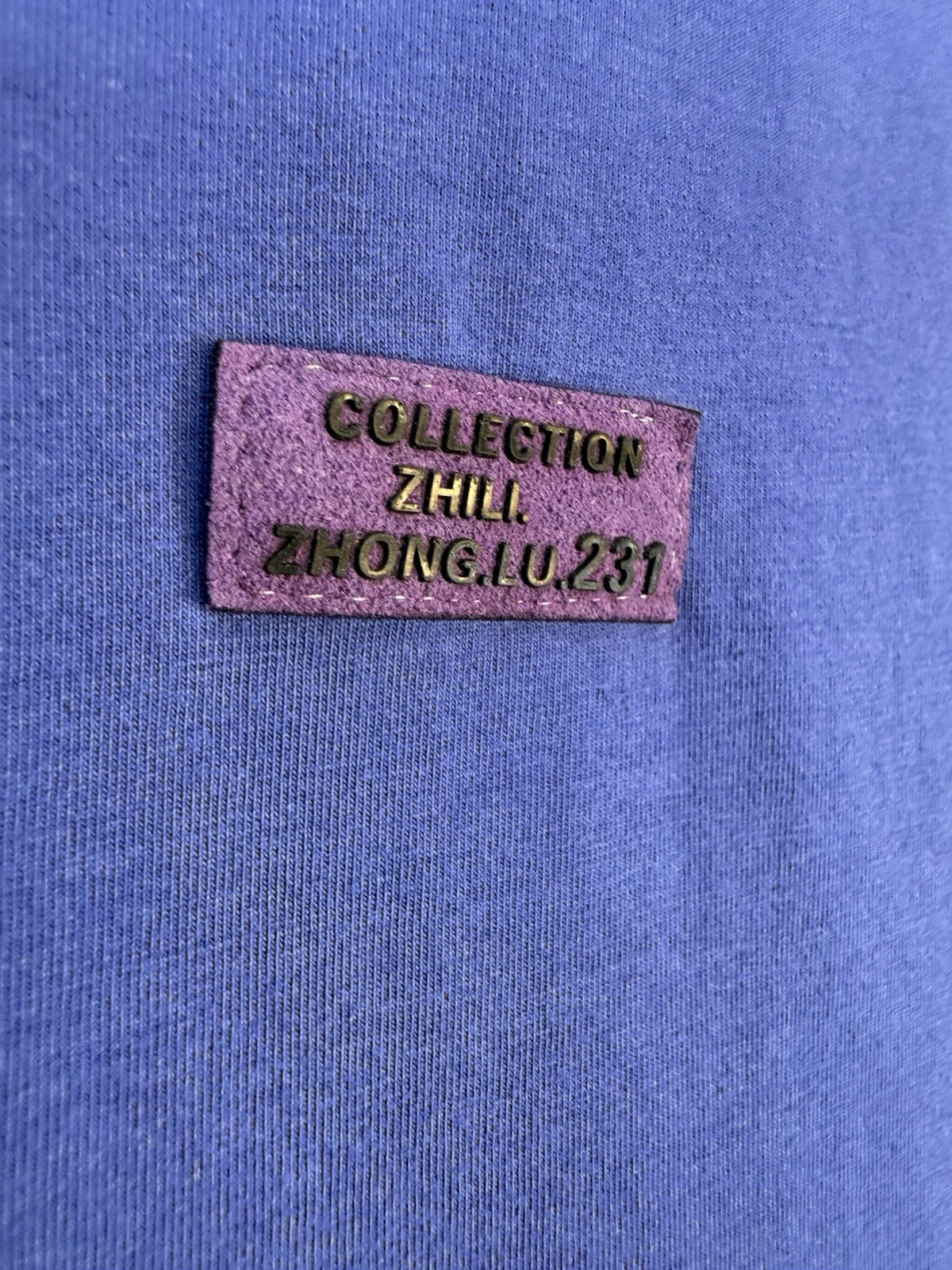 RARE Colorblock Cargo Pocket Nylon Tee BluePink Oversized Streetwear Gorpcore L gallery