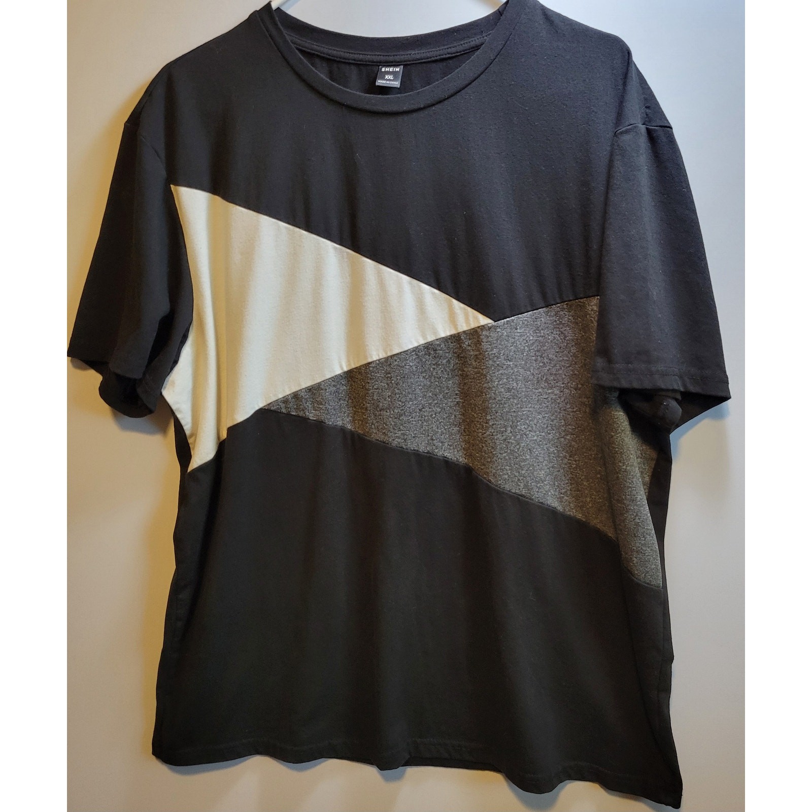 Men's Color-blocked Shirt in XXL (Shein) gallery