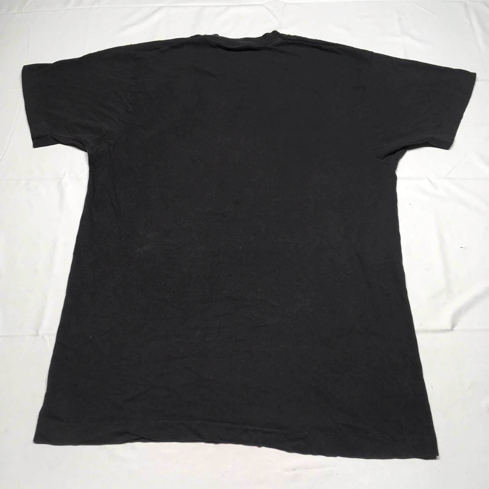 Vintage 90s Single Stitch T-Shirt Men’s Medium Black Missouri Art 80s USA Made gallery