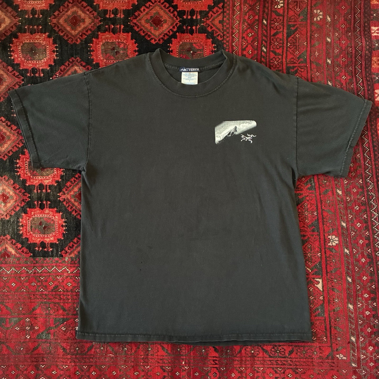 Vintage Arc’teryx Men’s Short Sleeve Graphic Ski T Shirt Large RARE