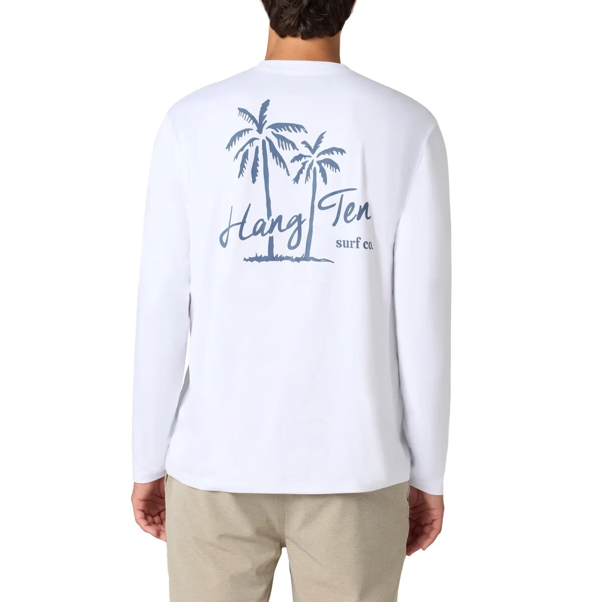 Hang Ten Men's Long Sleeve Sun Tee, UPF 50+, Quick-dry fabric, Lightweight gallery