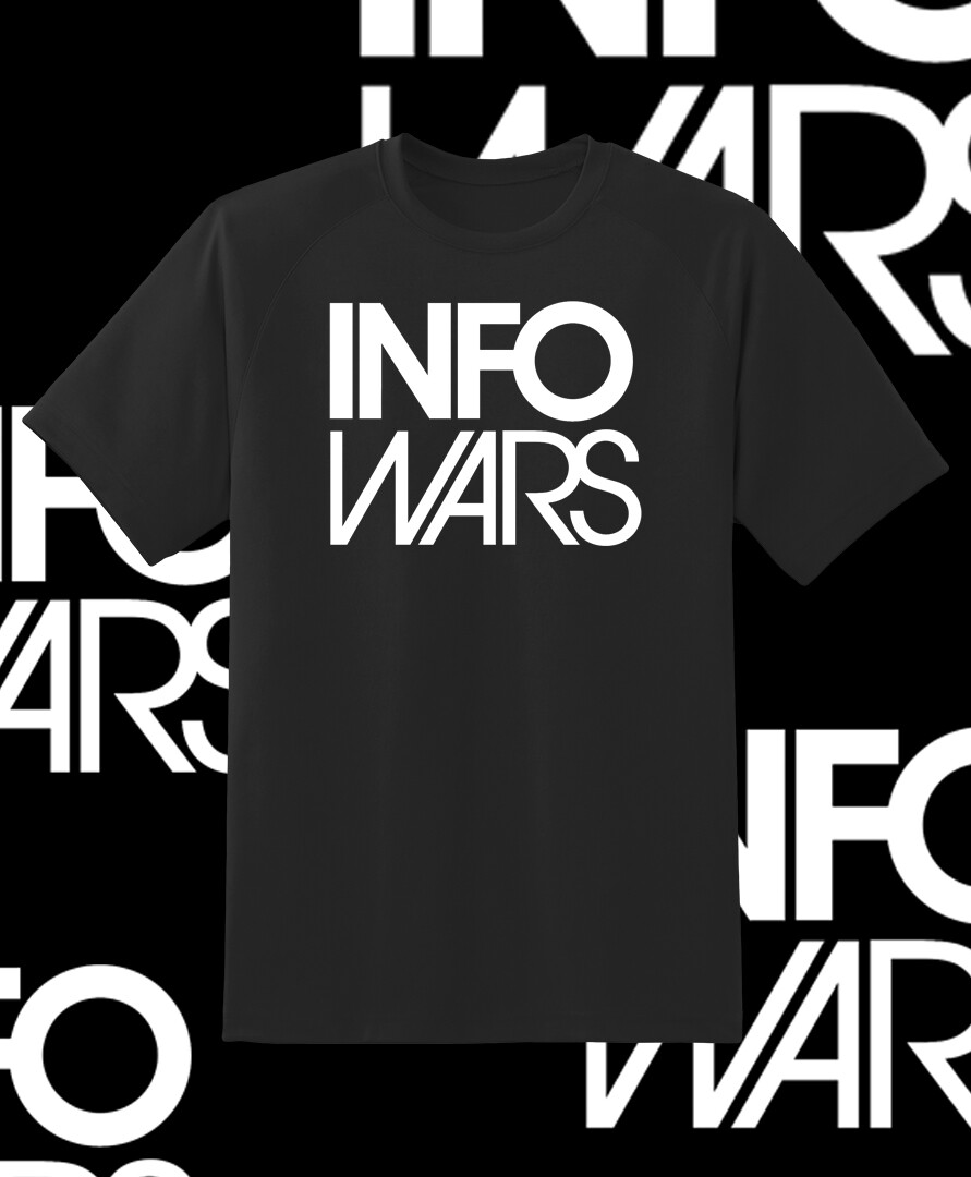 Info Wars Alex Jones Main logo shirt S-6XL Tracking!! gallery