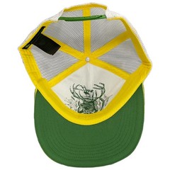 John Deere Embroidered Logo Mesh Back Foam Trucker Hat OneSize