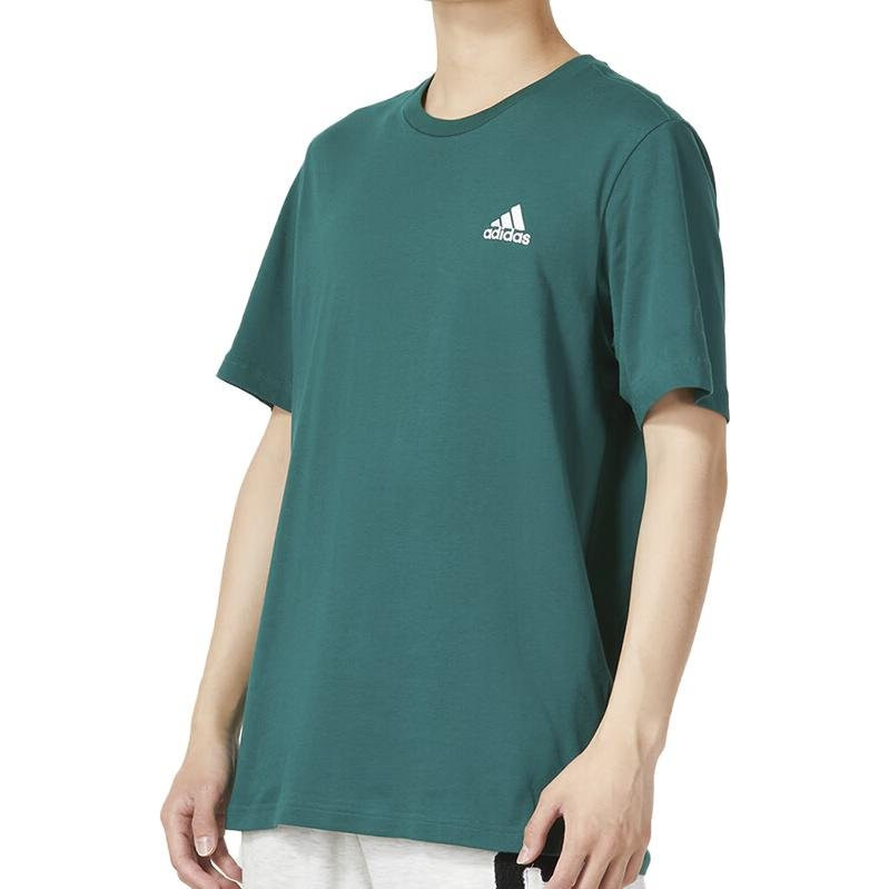 Adidas Set-in Sleeve T-Shirt Men's Green IJ6111 gallery