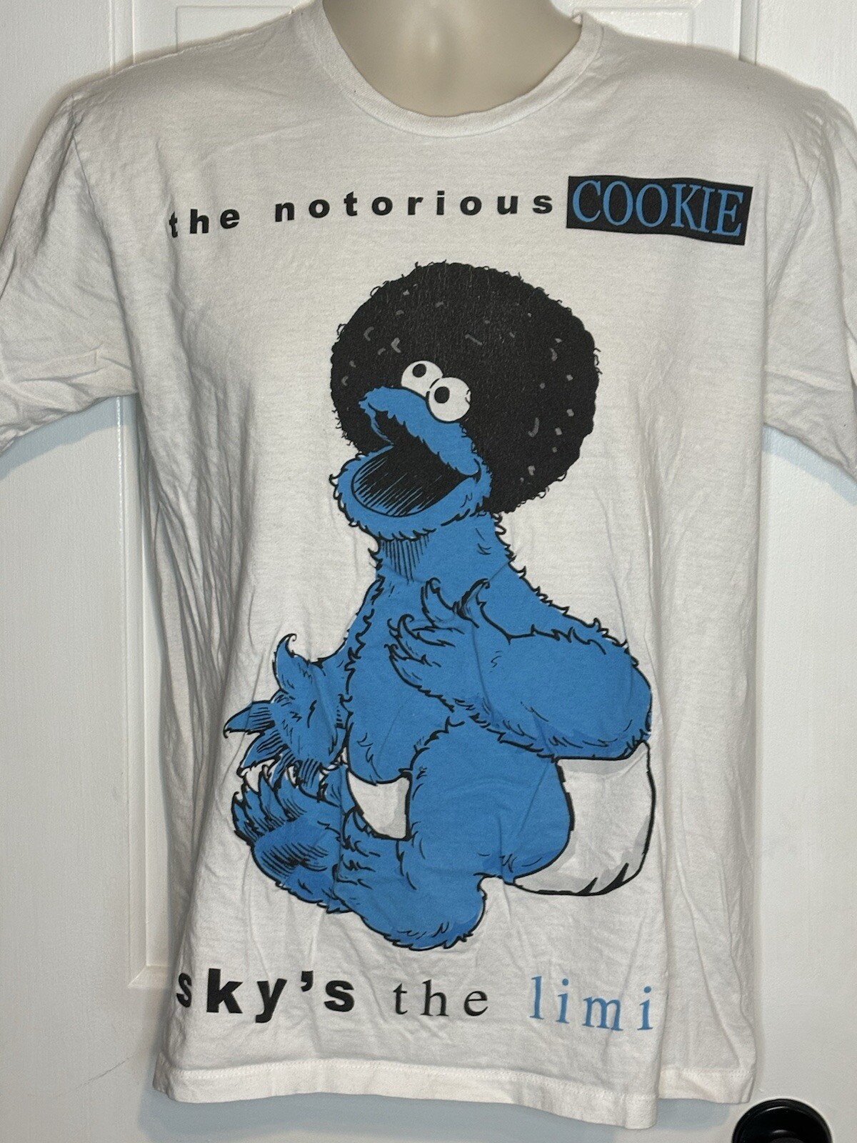 2 - Sesame Street Shirts - Size Medium - Cookie Monster And Elmo gallery