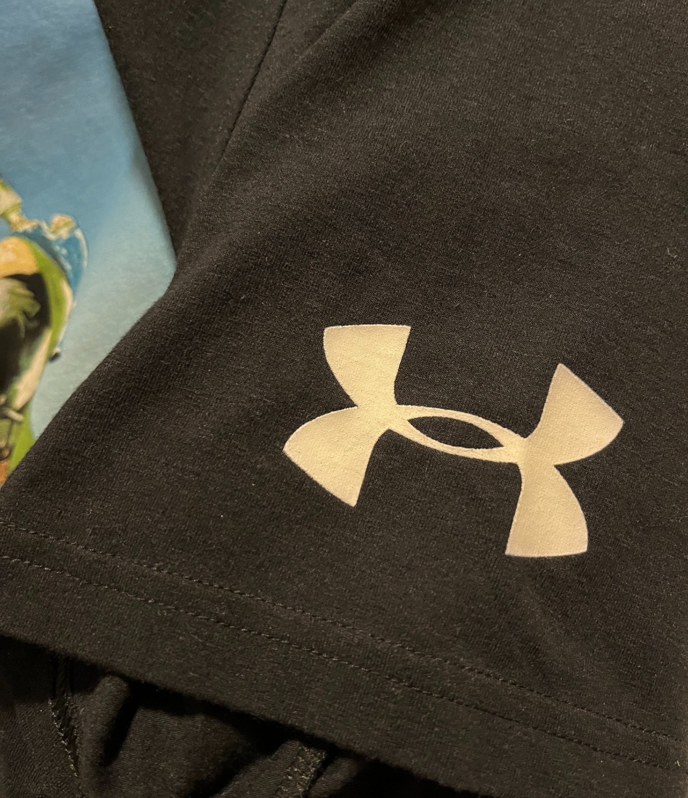 Under Armour Star Wars Boba Fett Black Graphic T Shirt Heat Gear Loose Fit M gallery