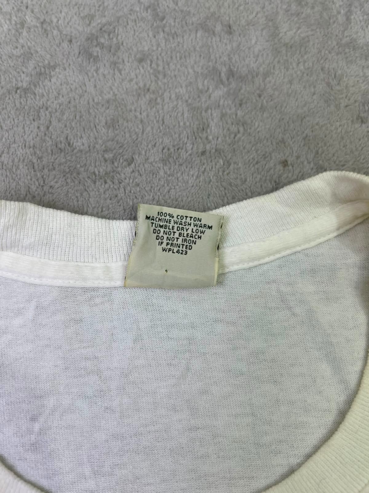 Vintage 1990s Levi's Jeanswear USA Made Single Stitch Graphic T Shirt XL gallery