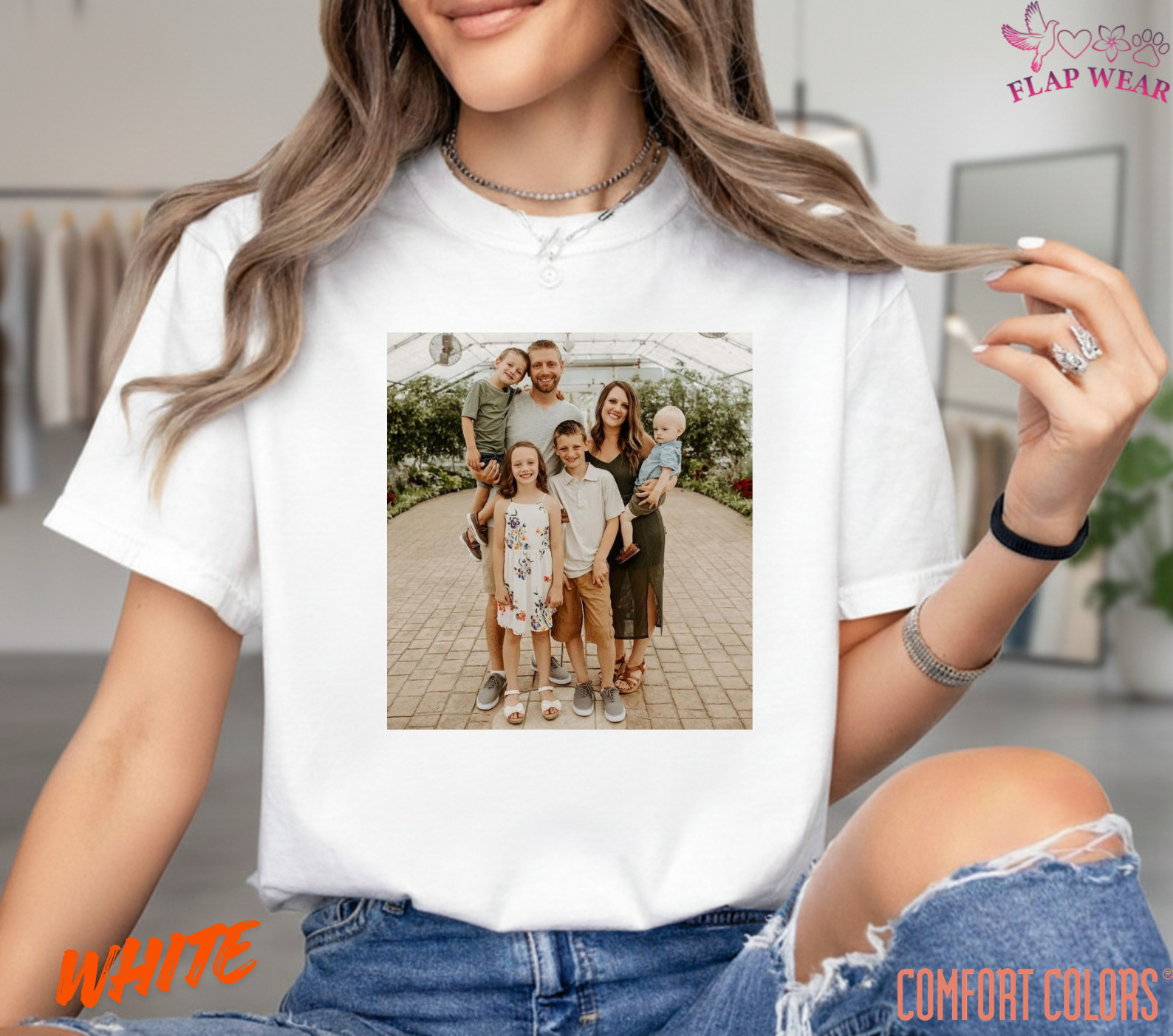 Unisex Photo Text Personalized T-Shirt ,Mens T shirt,Women T shirt,Vintage Gift gallery