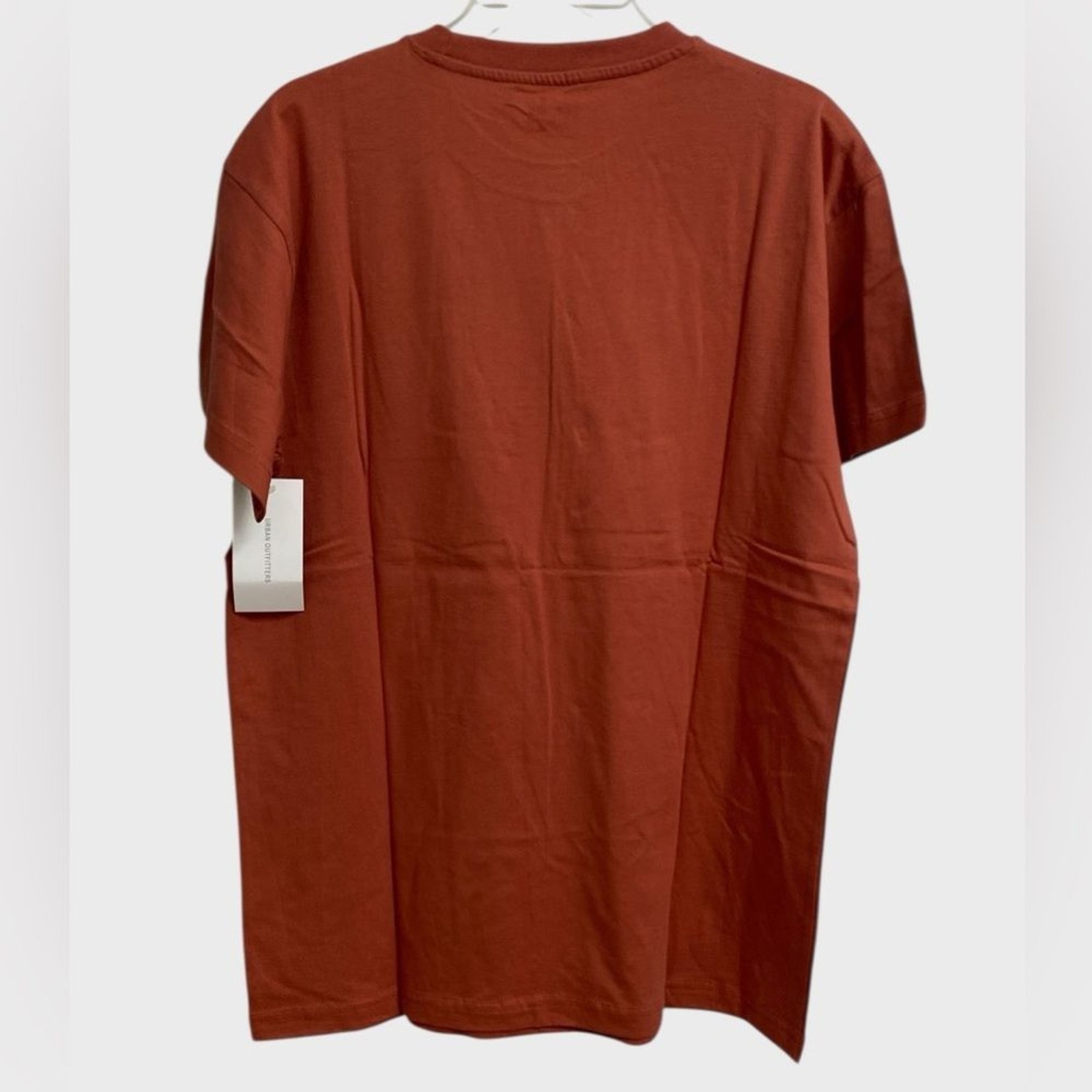 NWT Urban Outfitters RSQ Burnt Orange Pocket Tee M Soft Minimalist Unisex Casual gallery
