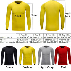 Athletic Long Sleeve Compression Shirts Men’s Dry Fit Sports Gym Shirts Outdoor
