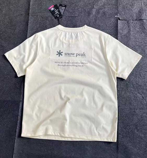 Snow Peak Summer New Patch Quick Drying T-shirt Men Women gallery