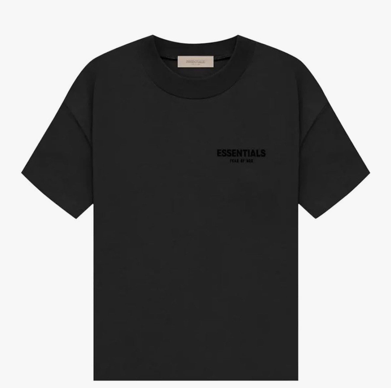 Fear of God Essentials Camiseta Negra Hombre Oversize - S - Logo ESSENTIALS gallery