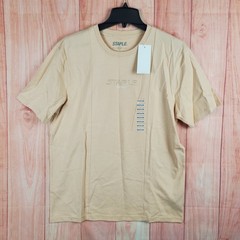 Staple Pigeon T Shirt Mens Medium Khaki Cotton Embroidered Logo Street Wear