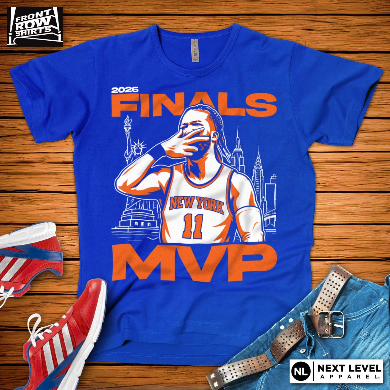 NEW YORK BASKETBALL 2026 FINALS MVP T-SHIRT gallery