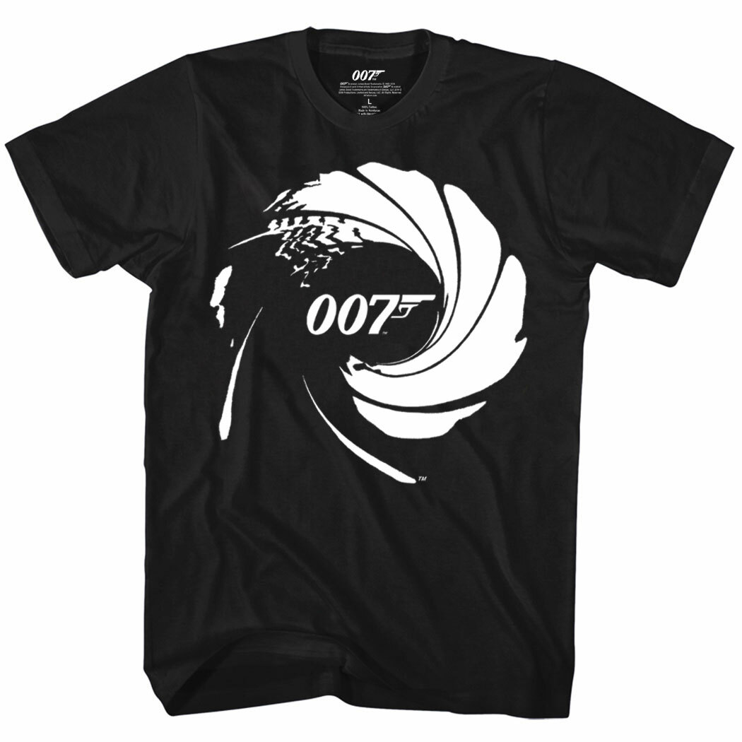 Official James Bond 007 Barrel Gun Logo T-Shirt gallery