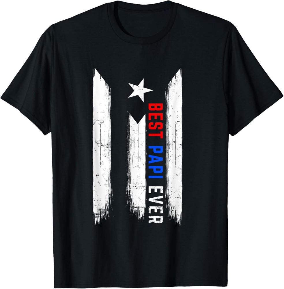 Best Papi Ever Puerto Rican Fathers Day T-Shirt