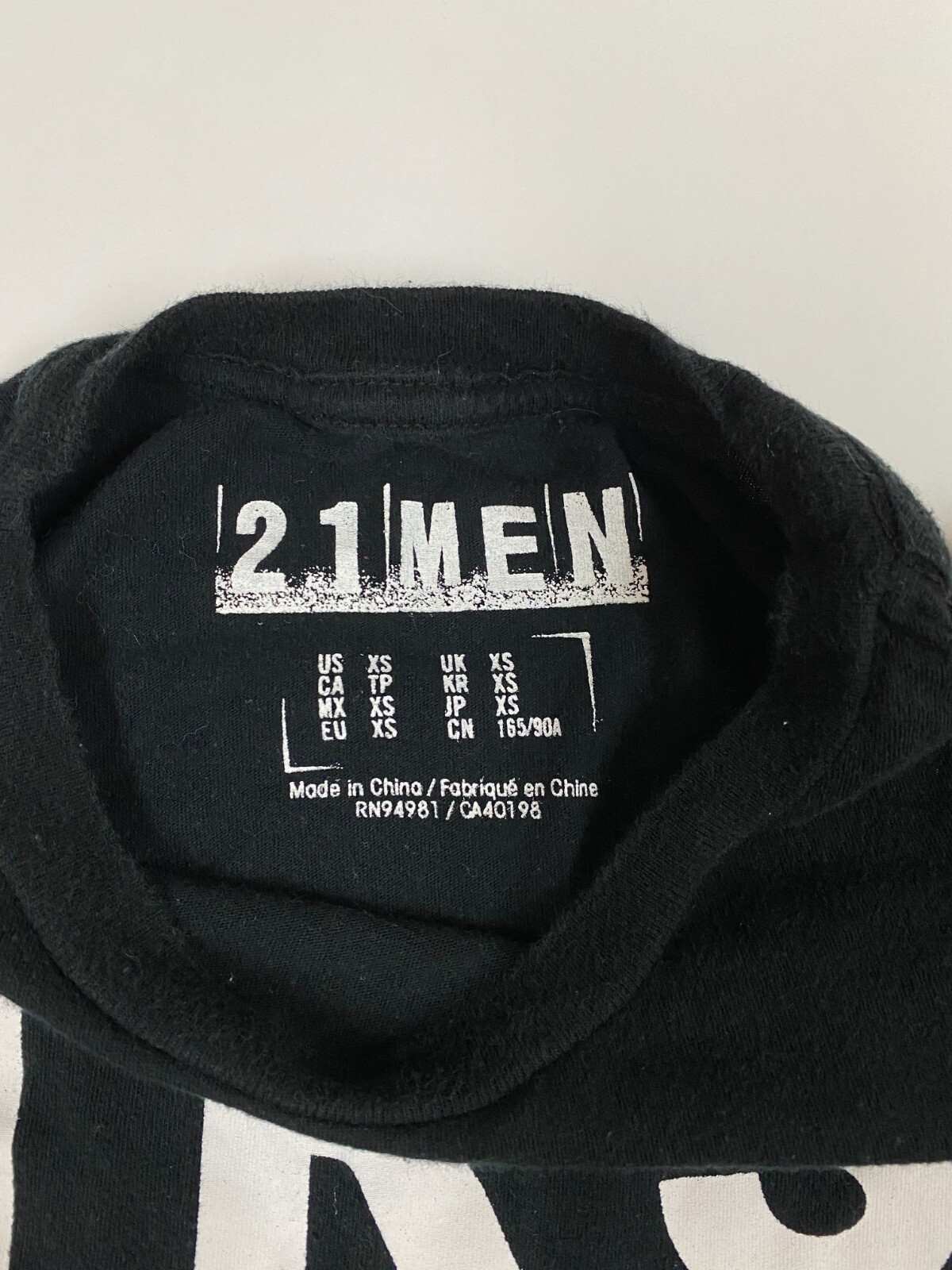 First Class Men Shirt Extra Small Black First Class gallery