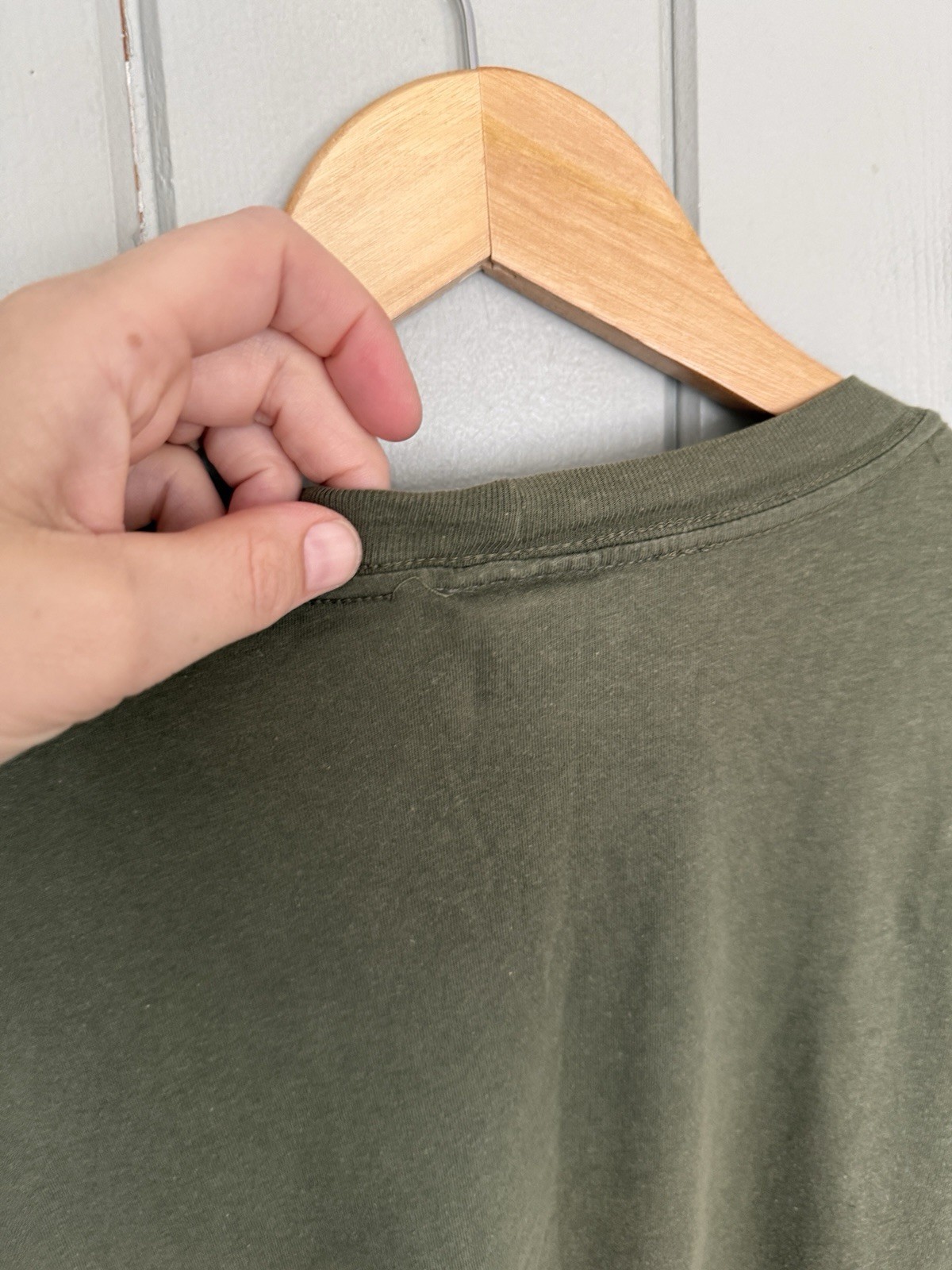 Filson Popeye Short Sleeve T-Shirt L Large Men's Graphic Tee Olive Green FLAW gallery
