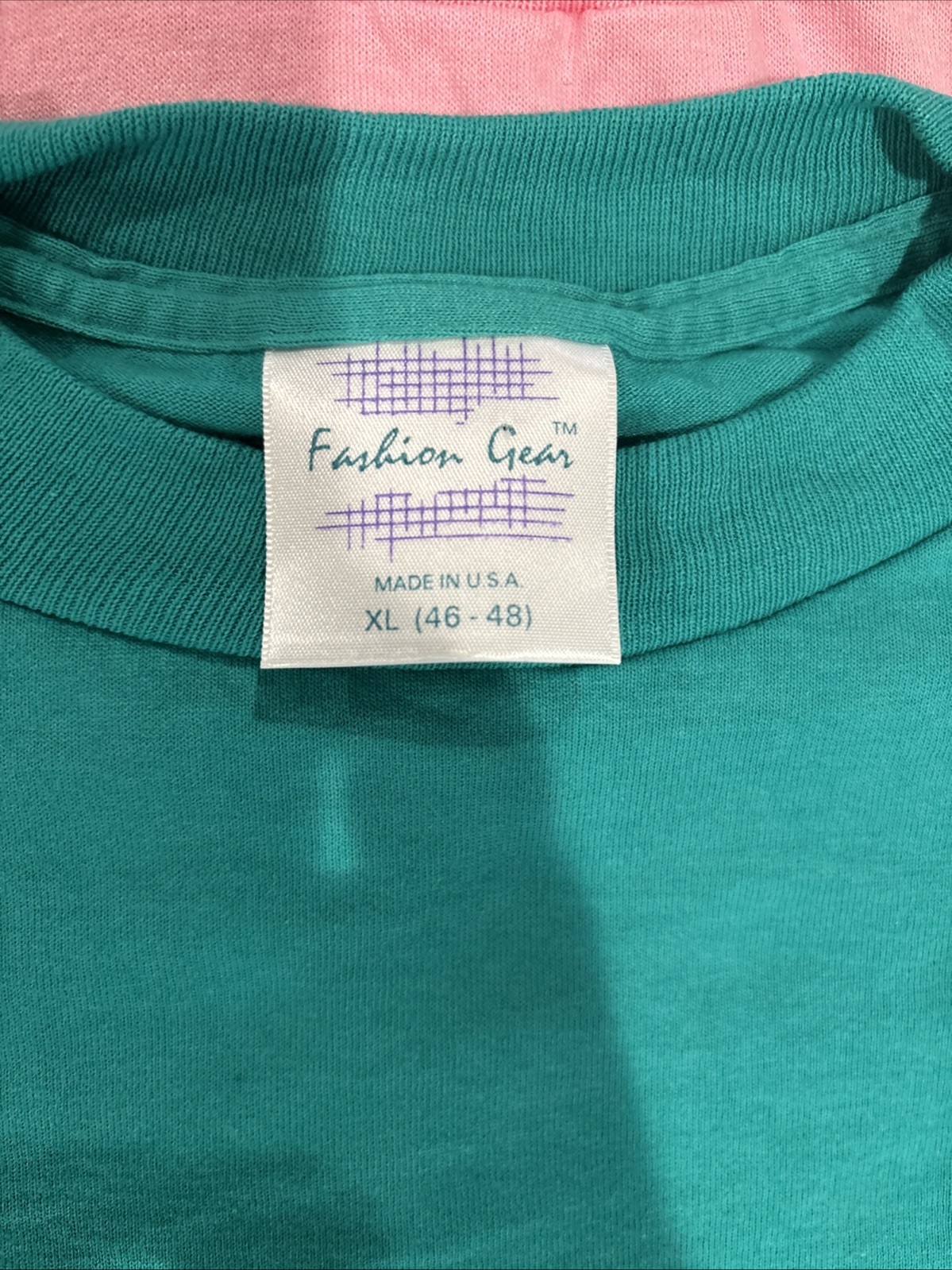 7 Vintage Blank Shirts SZ XL Made In USA Single Stitch 50/50 Great Array Colors gallery