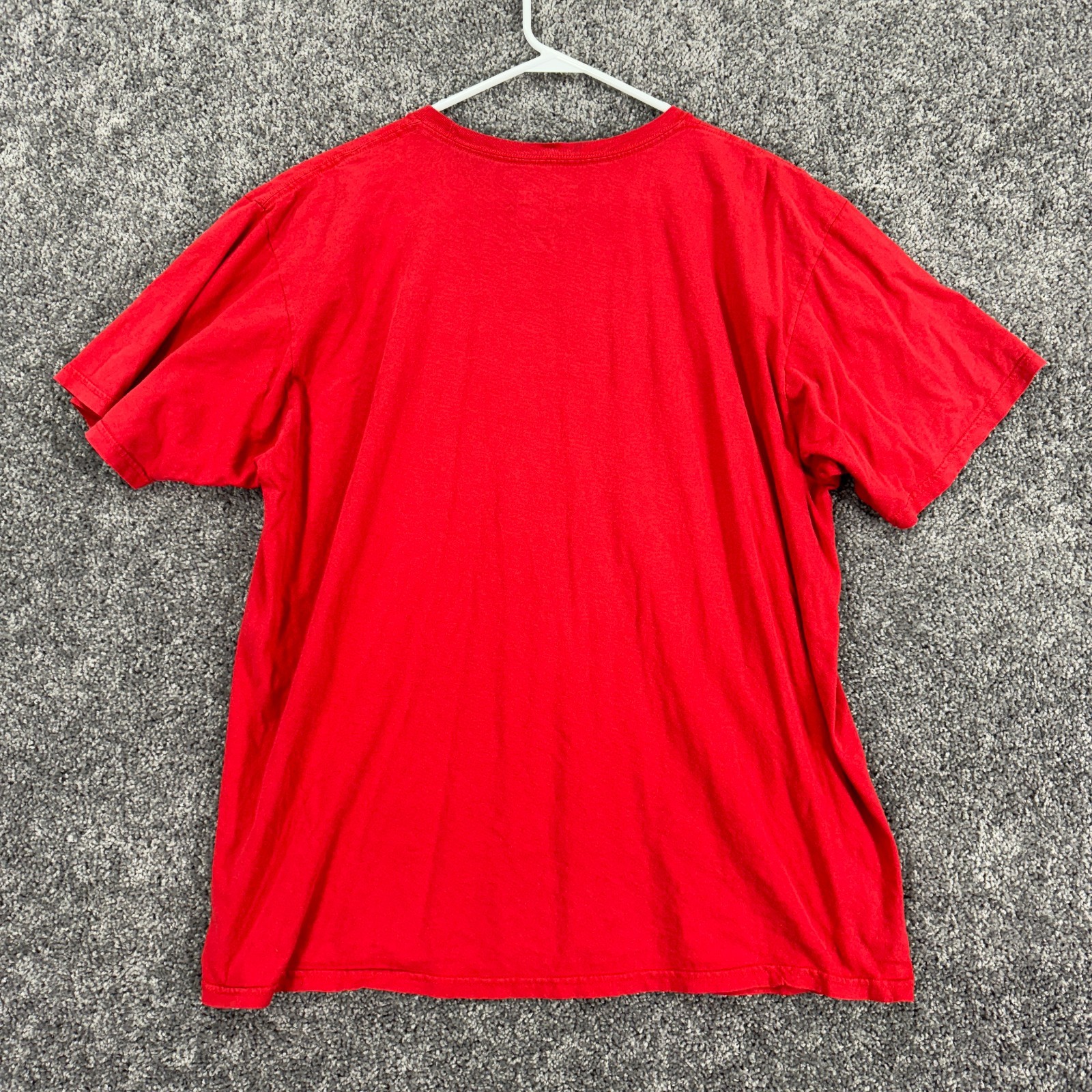 NHL Minnesota Wild Adidas Shirt Mens XL Red Short Sleeve Crewneck Logo Graphic gallery