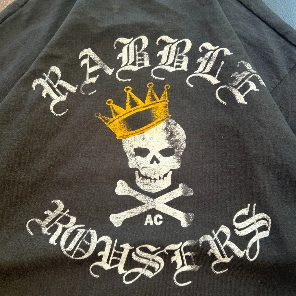 vintage cross bones 90s graphic t shirt black sick print gallery