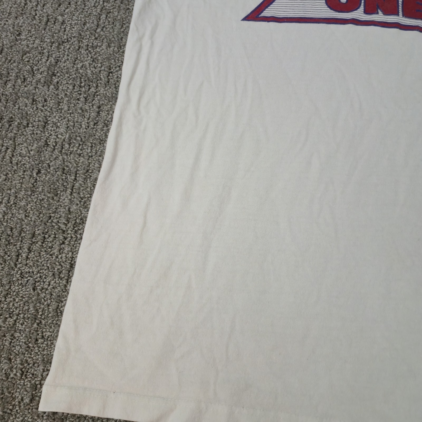 Vintage 1996 Converse Chuck Taylor T Shirt Size XL Star Second To None D1 White gallery