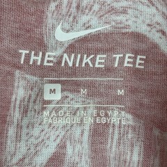 Nike Shirt Men’s Medium Red All Over Just Do It Swoosh Graphic Tee CU9083-657
