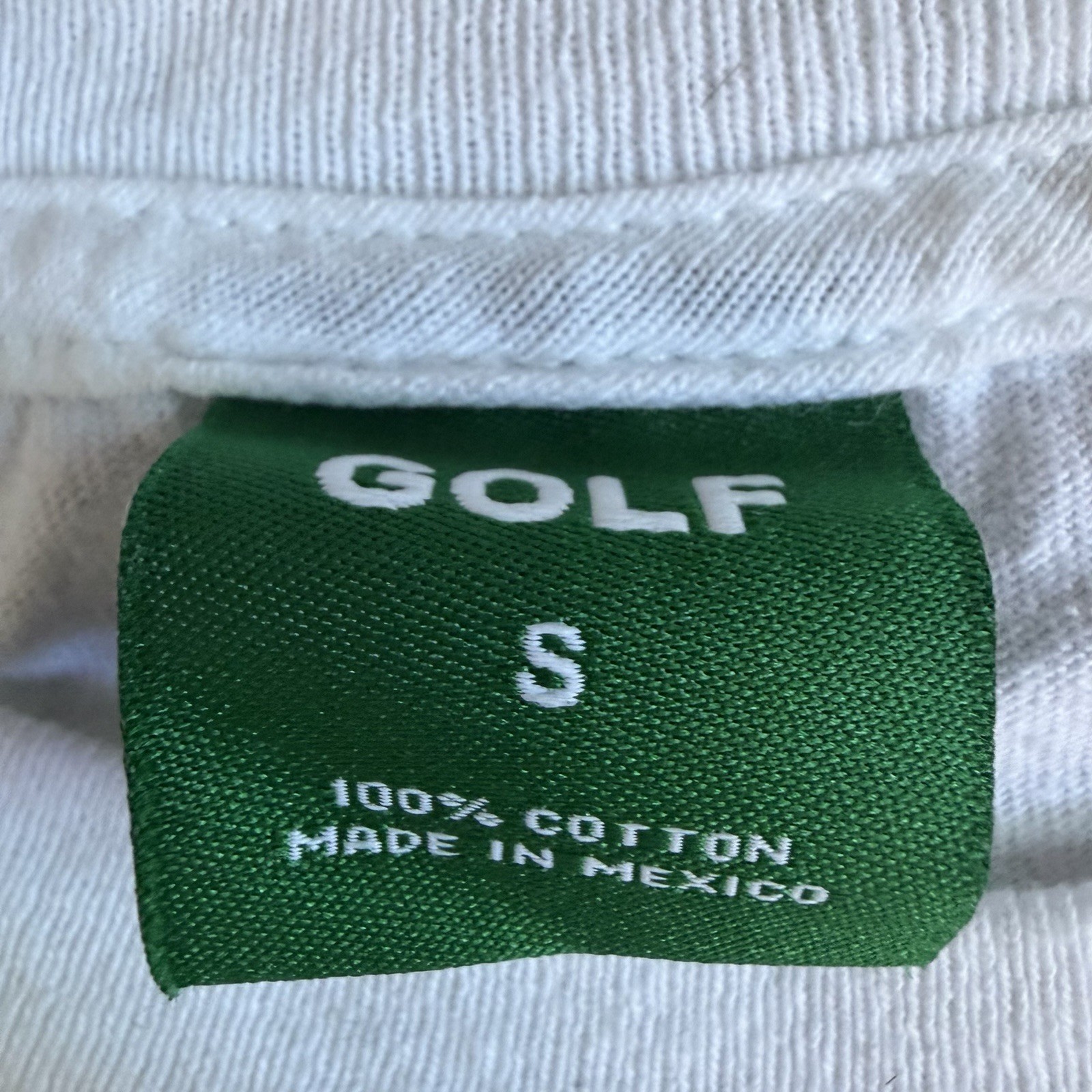 Golf Wang Fast Man T Shirt Adult Sz S White Odd Future OFWGKTA Tyler Creator gallery