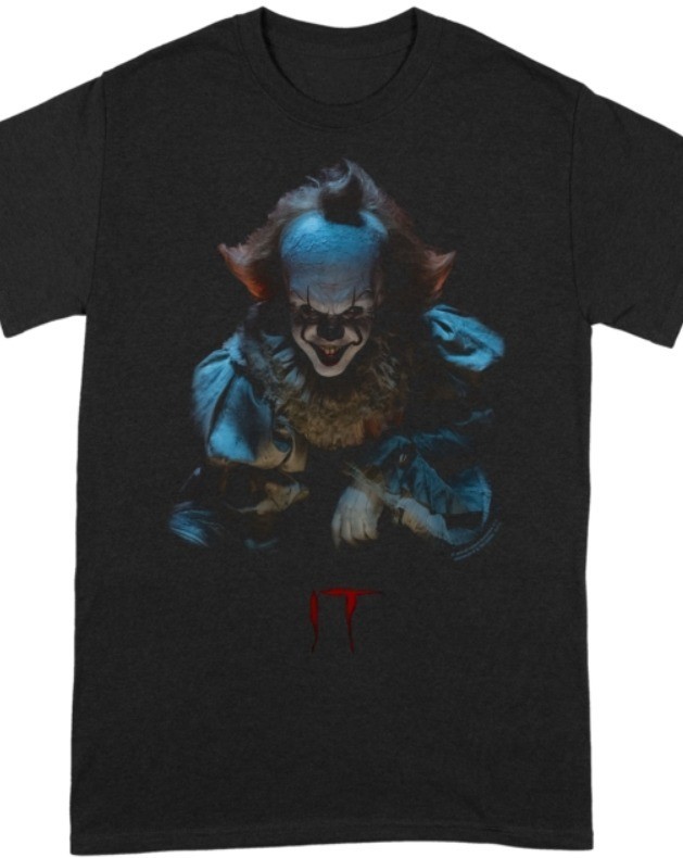 Pennywise Grin XX-Large Black T-Shirt unisex official licensed merchandise