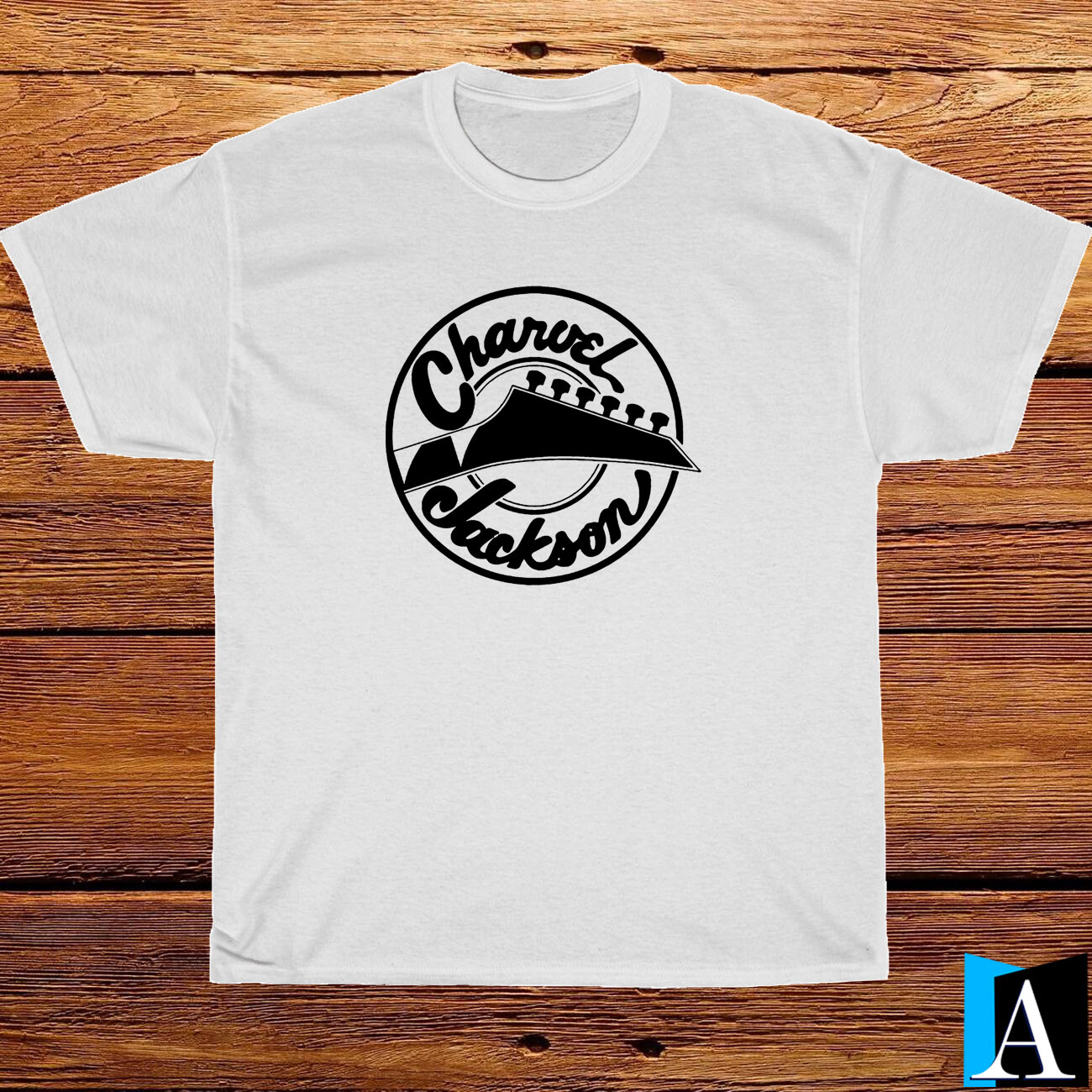 New Shirt Charvel Jackson Guitars Logo T-Shirt Black/White/Grey/Navy Size S-5XL gallery