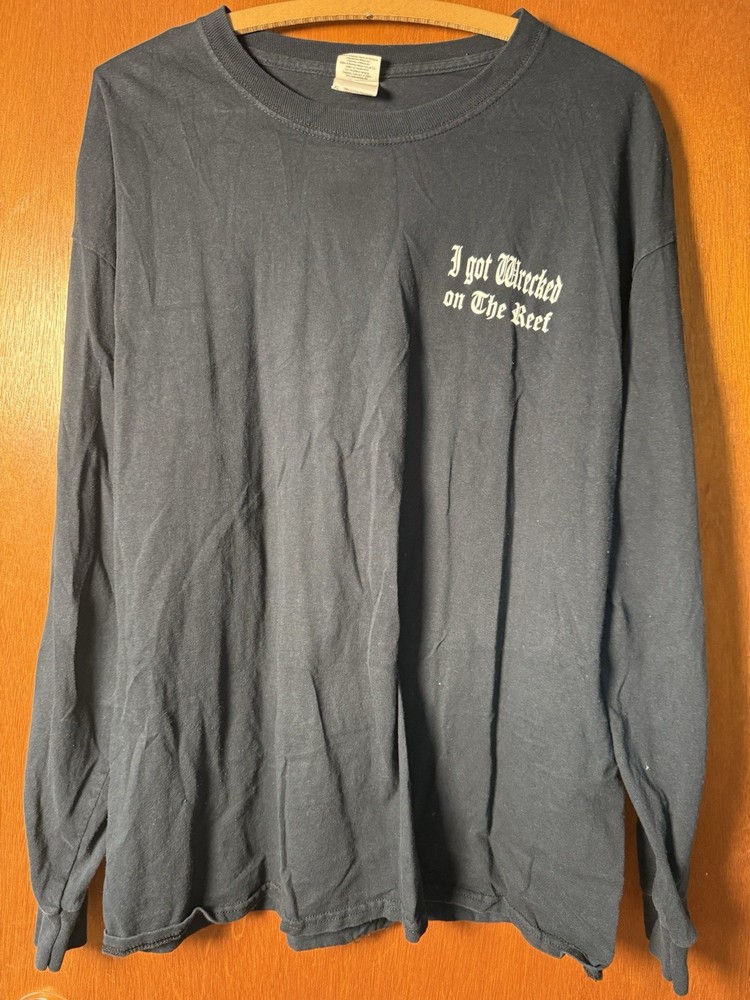 The Reef Dive Bar Chandler Arizona Graphic T-shirt Tee Black Size XL