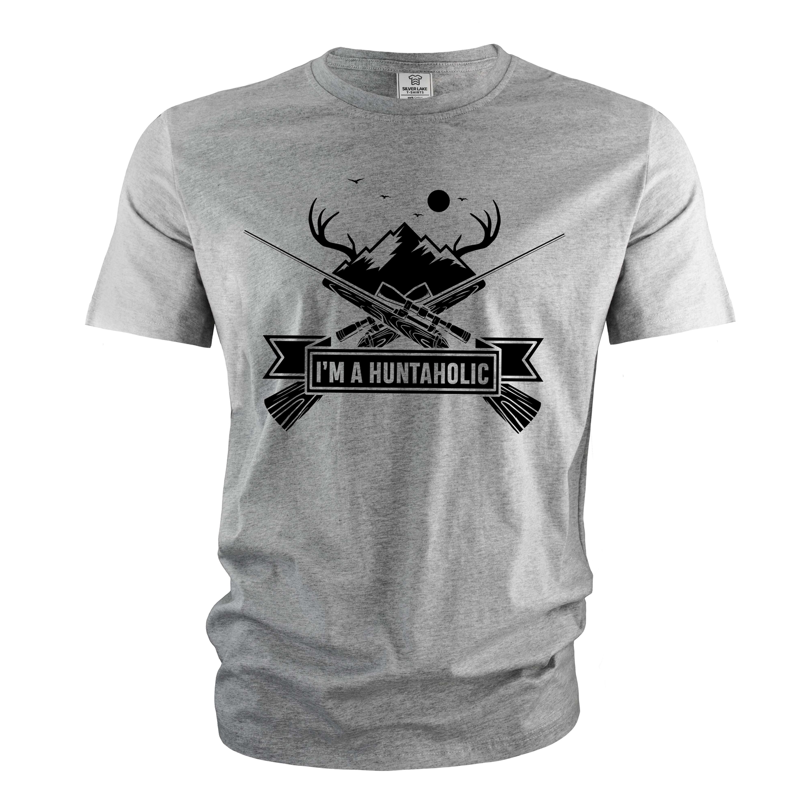 Men's Funny huntaholic Tshirt Hunting funny shirts Hunting birthday tee gallery