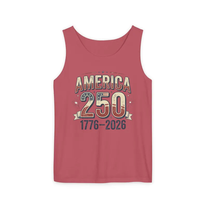 America Patriotic Comfort Tank Top gallery