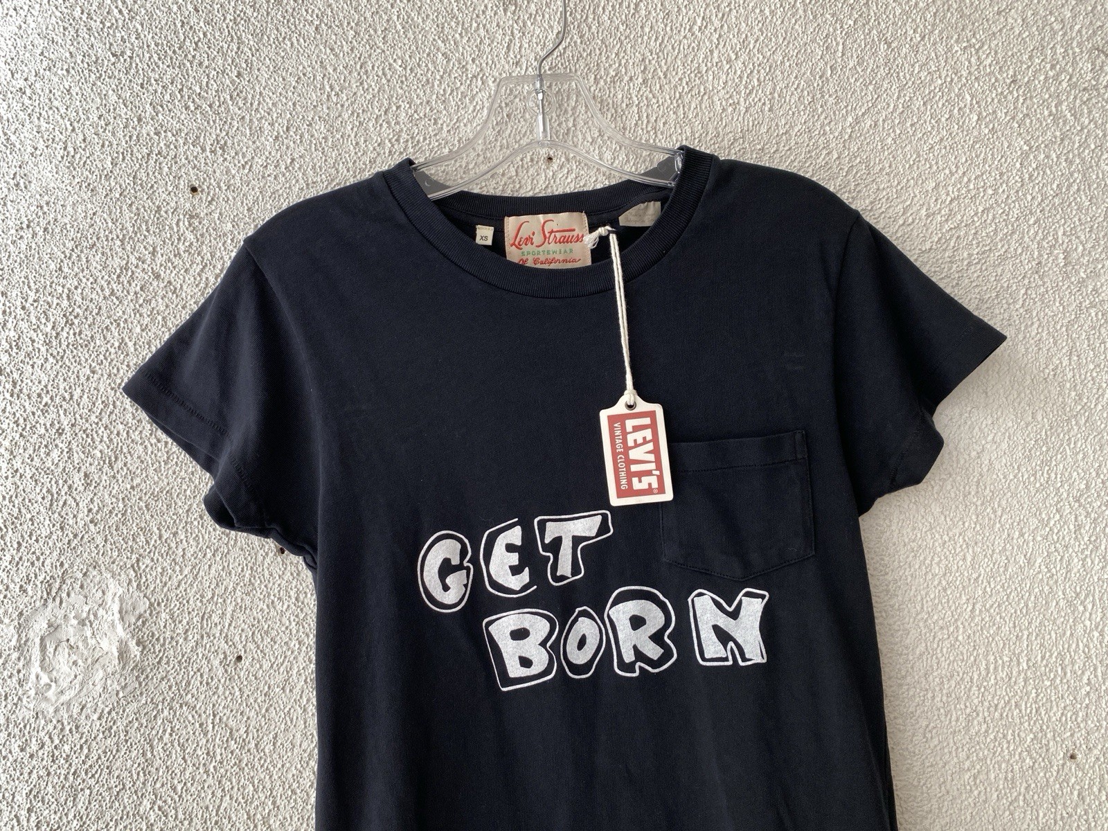 LEVIS LVC blk VTG BOB DYLAN “GET BORN” T-SHIRT XS/S Tee Complete Unknown gallery