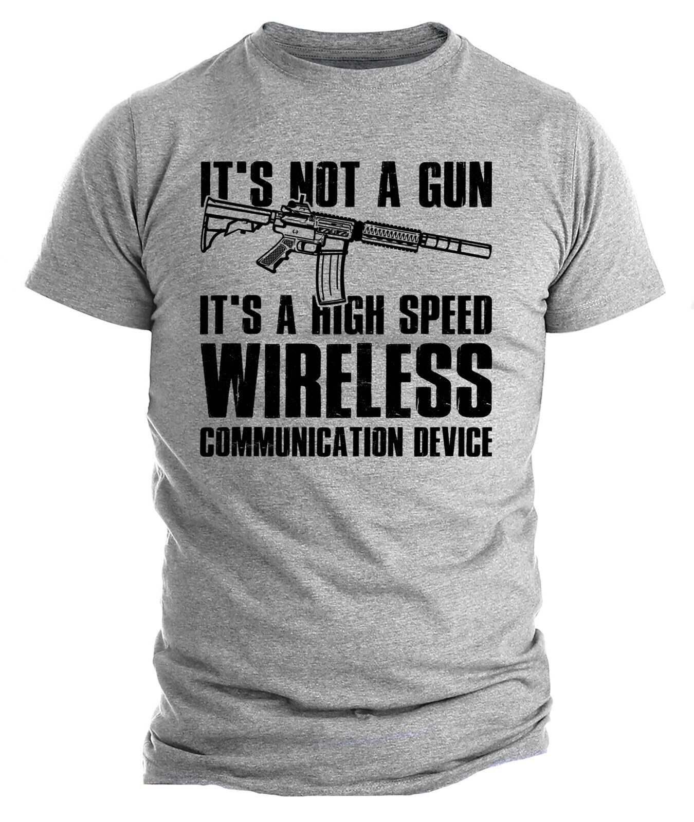 Mens Pro Gun 2nd Amendment USA T-Shirt It's Not A Gun Patriotic Shirts for Men gallery