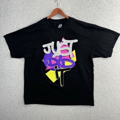 Bailey Apparel Just Did It Graphic T-Shirt 2XL Black Streetwear Bold Print Tee