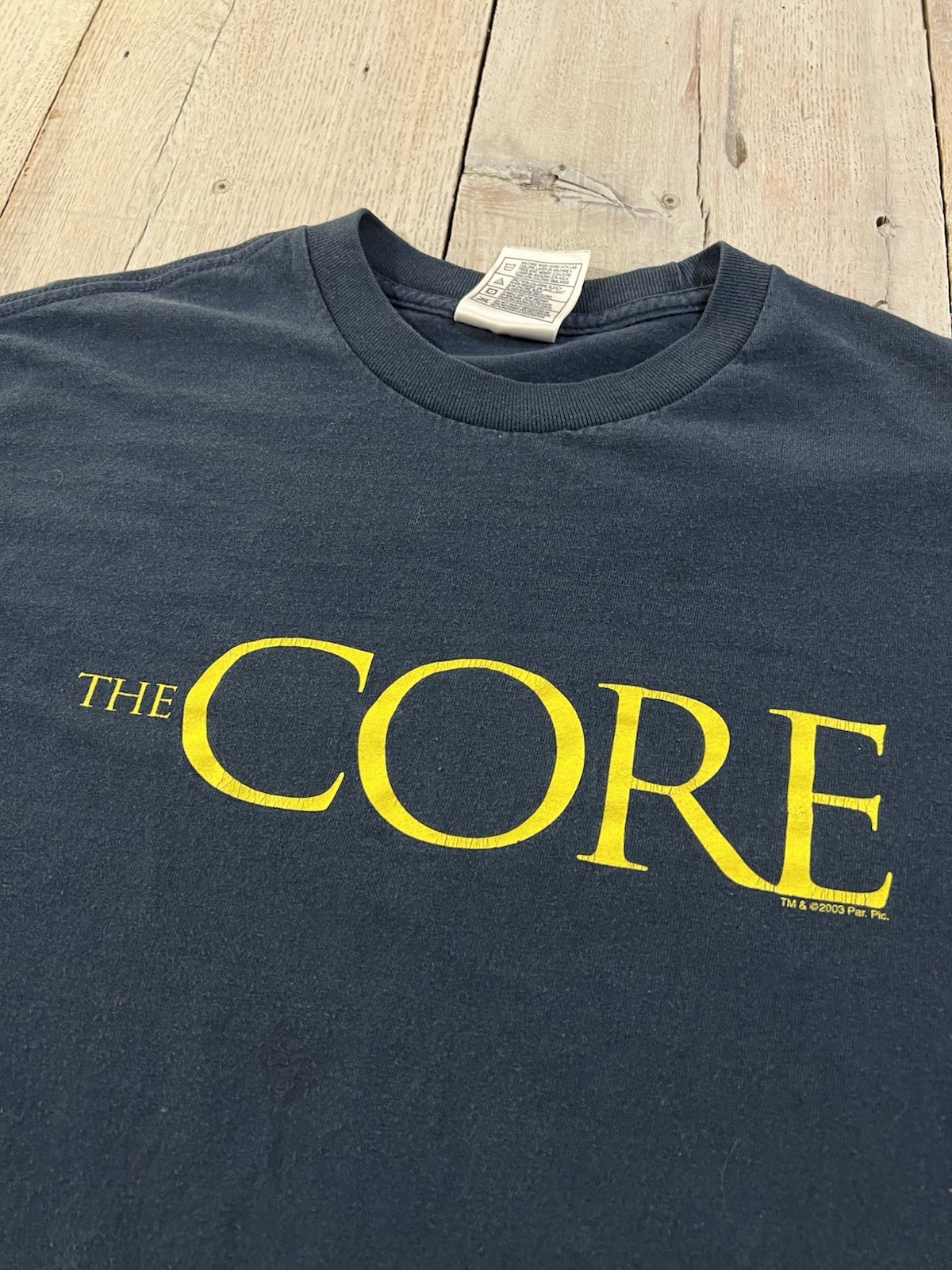 The Core Movie 2003 Promo Long Sleeve T-Shirt Vtg Size XL gallery