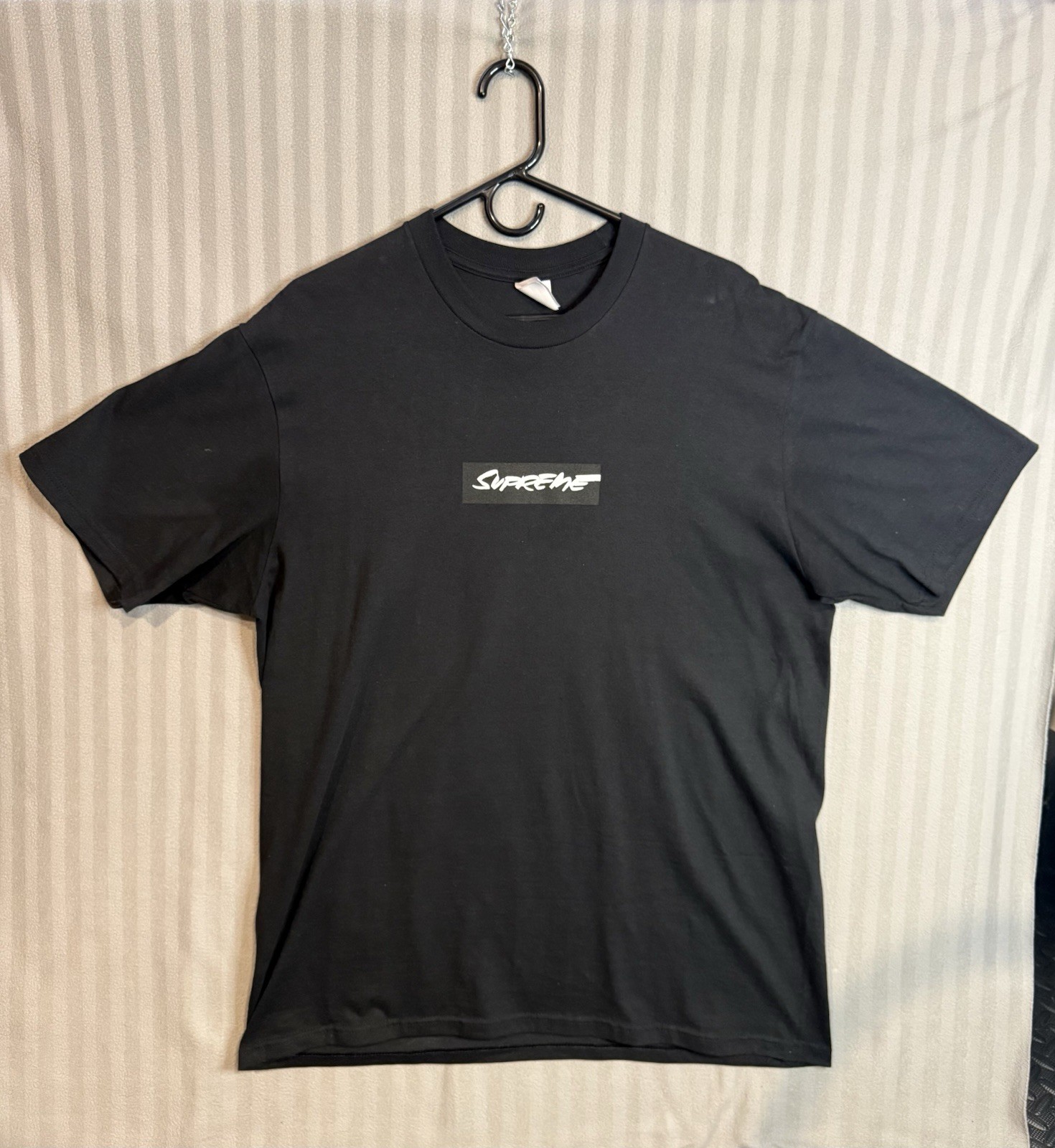 Supreme SS24 FUTURA Box Logo Tee Size Large Black