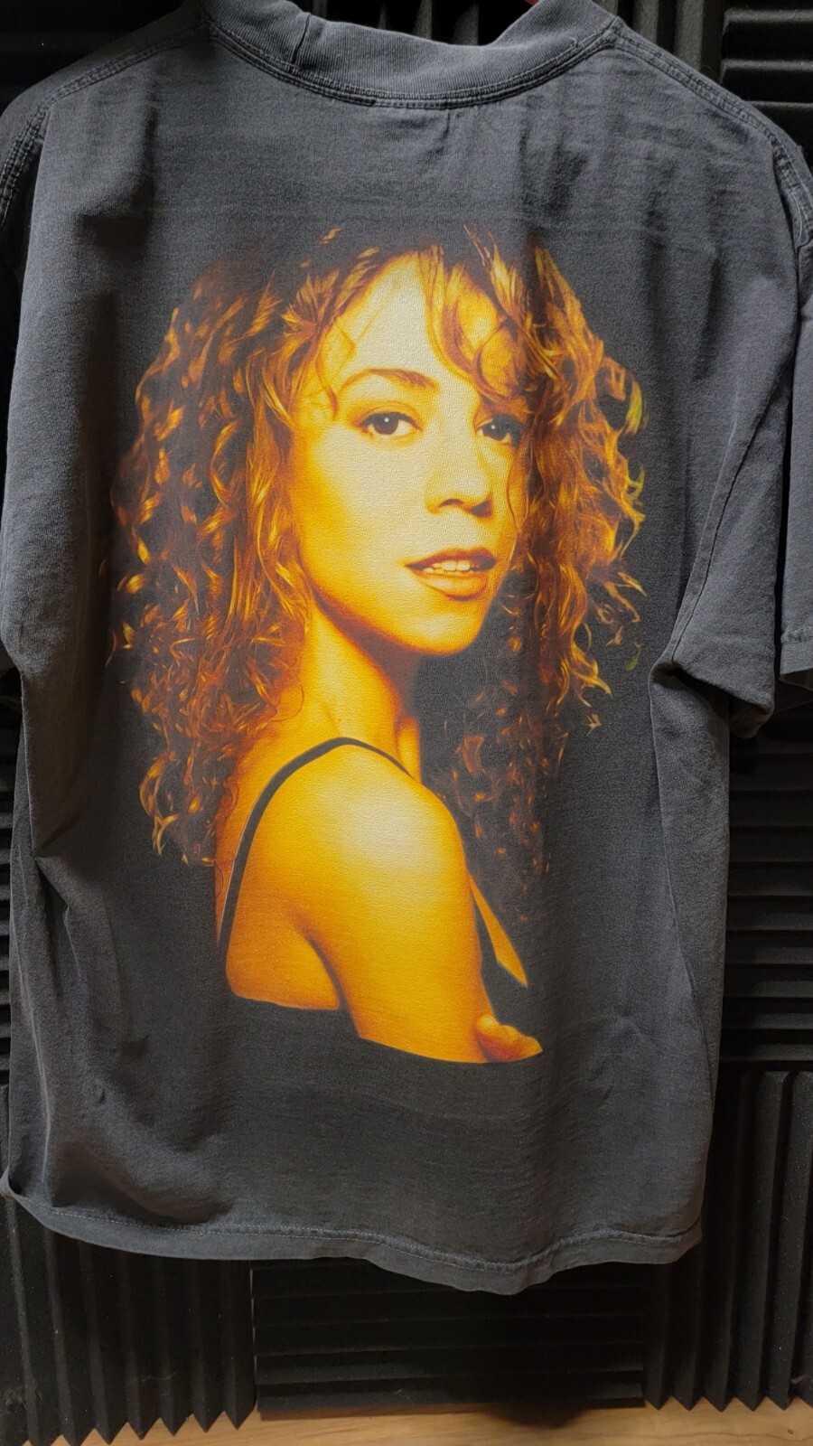 MARIAH CAREY ON SHAKA HEAVYWEIGHT GARMET DYED T SHIRT gallery