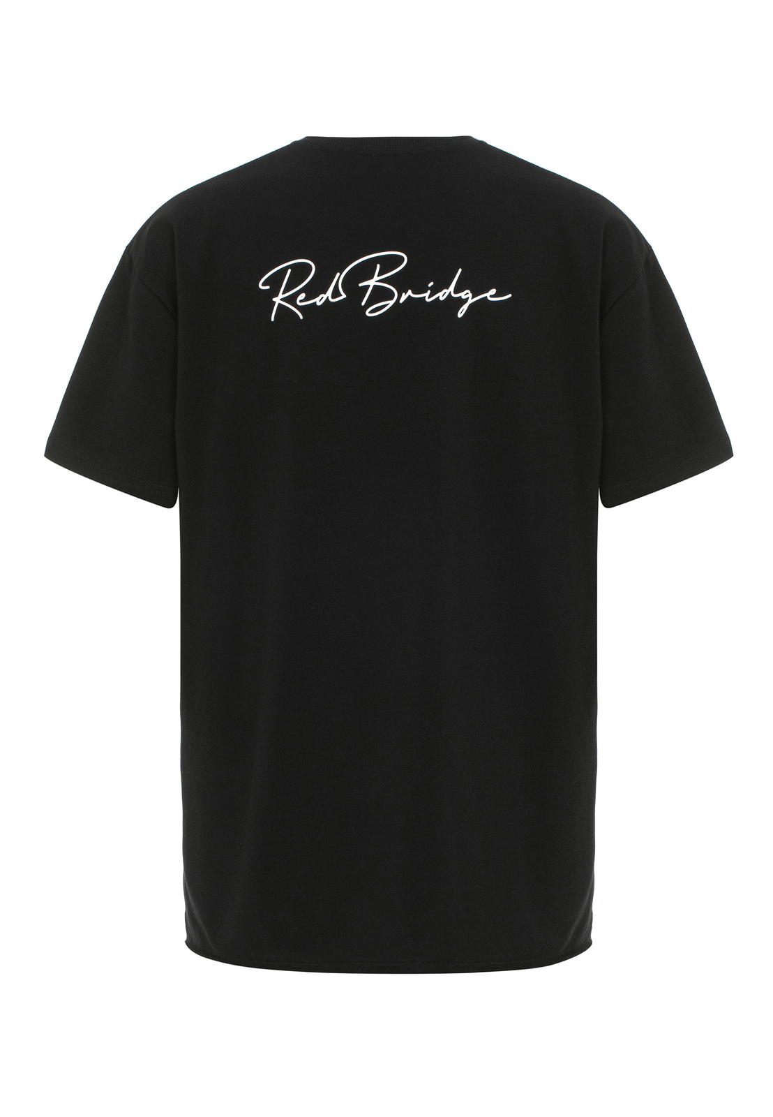 Redbridge Men's T-Shirt Oversized Wide Cut Basic Signature Front Logo gallery