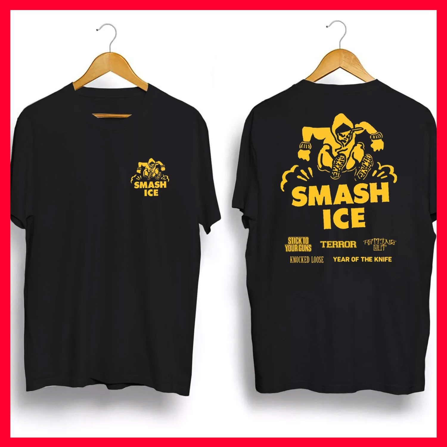 SALE 30% - Stick To Your Guns Smash ICE Two Sided Unisex T-Shirt gallery