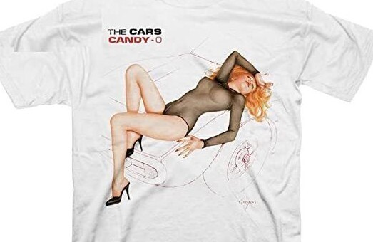 The Cars Candy-O Album Rock Band Music Ric Ocasek Shirt CARS-CANDYAC-TS-WHT gallery